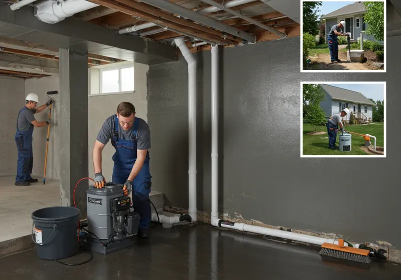 Basement Waterproofing and Flood Prevention process in Petersburg, WV